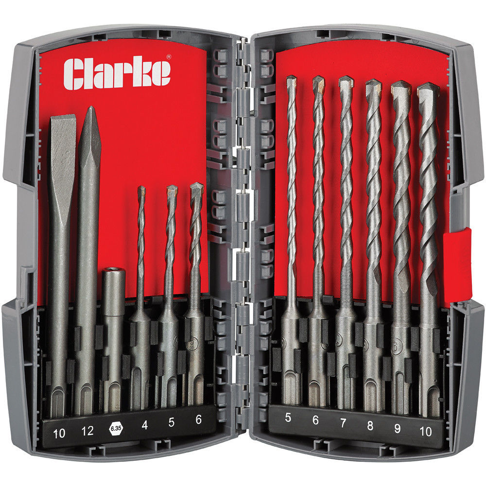 Clarke Cht Sds Piece Drill And Chisel Set Clarke Tools