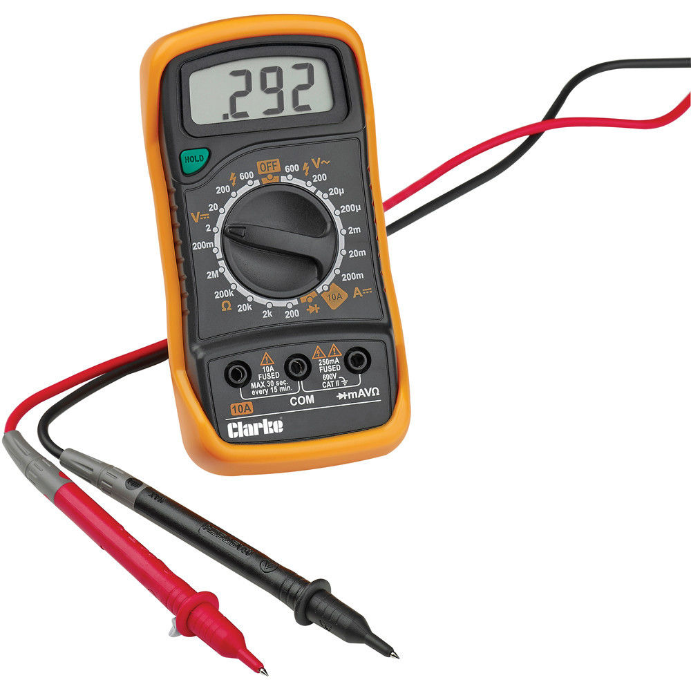 Clarke CDM10C Digital Multimeter 5 Function Clarke Tools