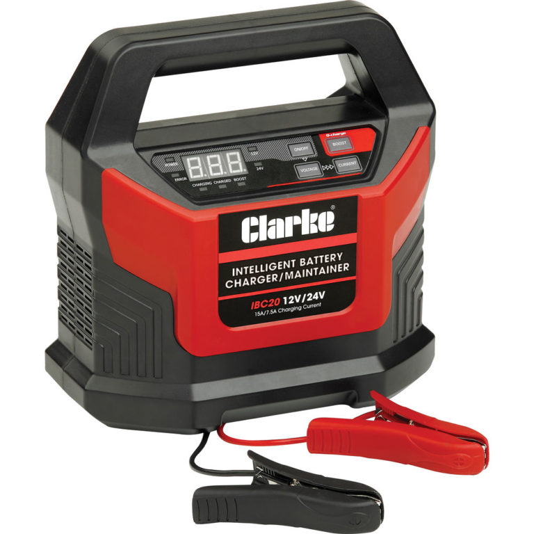 Clarke Ibc20 Intelligent 20a Battery Charger 12 24v - Clarke Tools