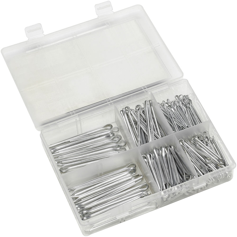 Clarke CHT898 262 Piece Assorted Split Pins - Clarke Tools